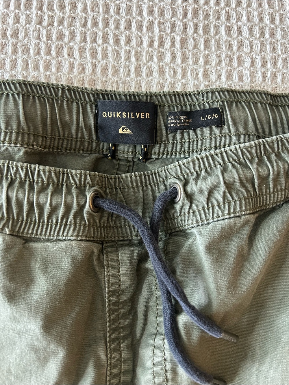 Quiksilver Men's Olive Green and Gray Shorts Bundle - Picture 3 of 15